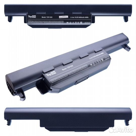 Аккумулятор TOP-K55 10.8V 4400mAh 48Wh для ноутбук