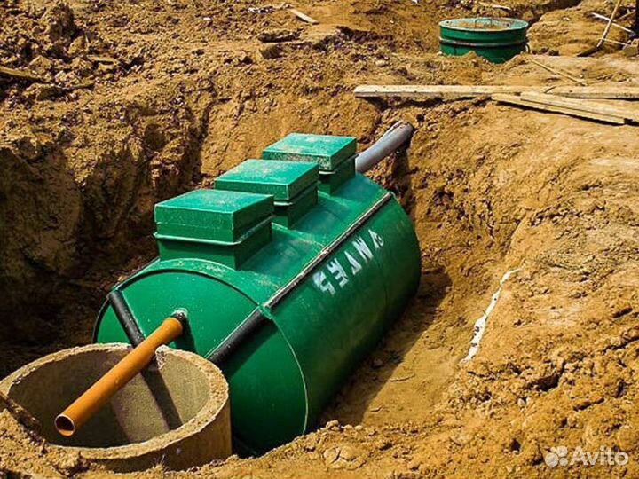 Септик эко Кристалл Даолос 7 без откачки