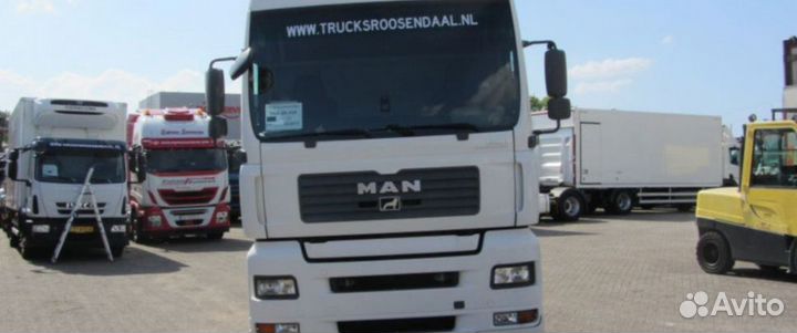 В разборке грузовик MAN, TGA 2000-2008