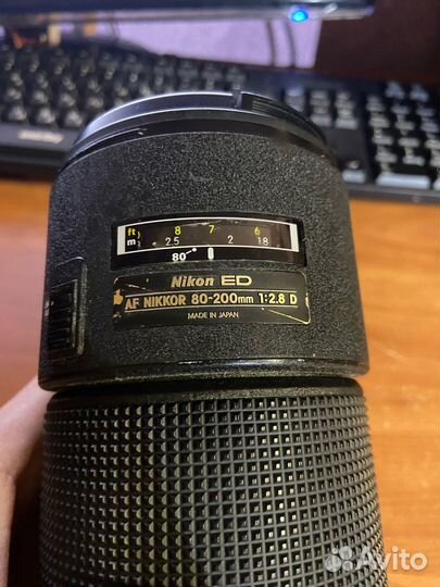 Объектив Nikon ED AF Nikkor 80-200/2.8 D