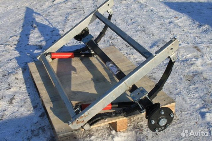 Ось к прицепу 817701.016-05 в сборе 1300кг