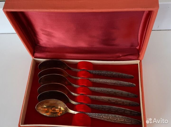 Чайные ложки из мельхиора СССР