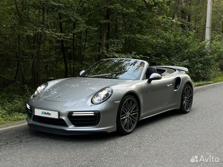 Porsche 911 Turbo 3.8 AMT, 2016, 120 000 км