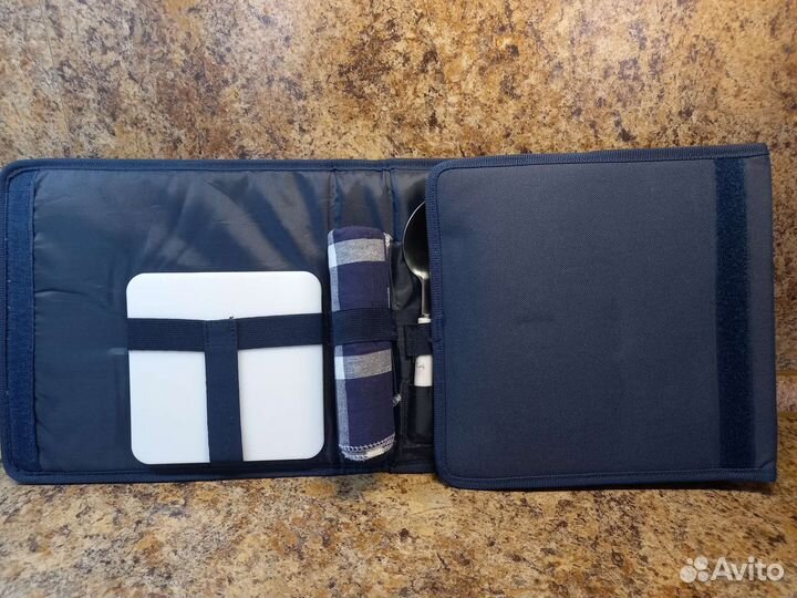 Туристический набор столовых приборов на 6 персон