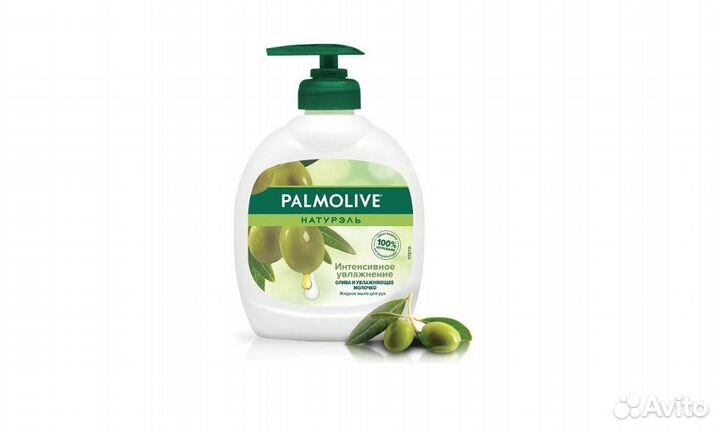 Palmolive Жидкое мыло 300мл Олива и увлажняющее молочко