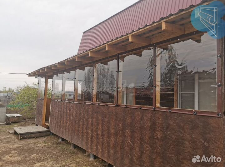 Мягкие окна для террас и беседок