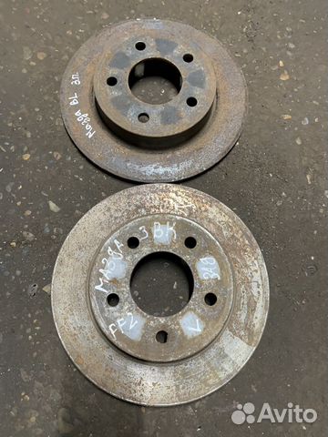 Тормозные диски задние mazda 3 bk