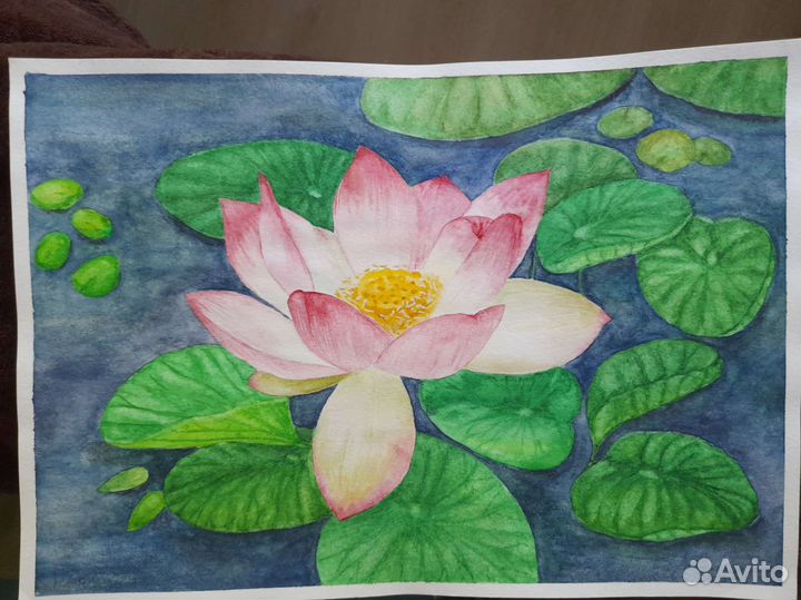 Картина акварель
