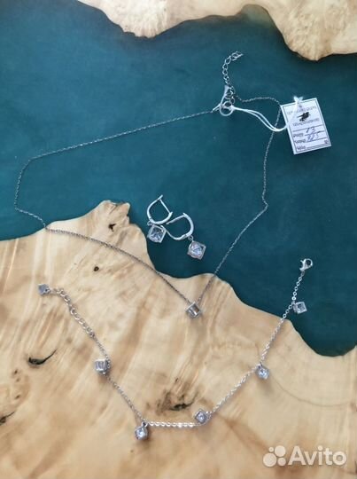 Украшения из серебра 925 пробы