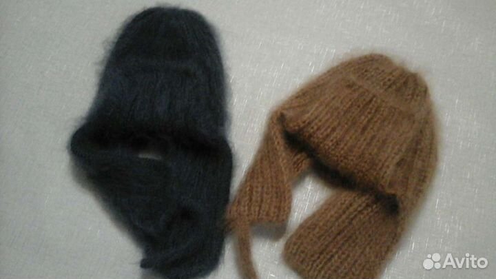 Шапка ушанка ручной работы