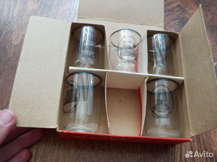 Хрустальные рюмки СССР