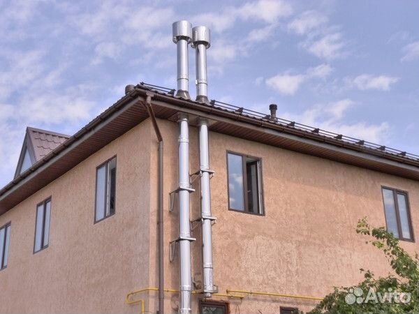 Трубы дымохода нержавейка 200мм 250мм 300 Cэндвич