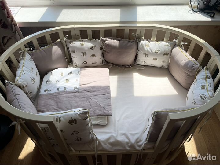 Детская кроватка трансформер бу