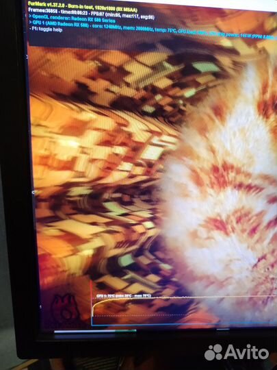 Видеокарта rx580 8Gb gigabyte