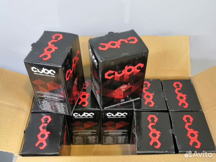 Уголь д/кальяна cube оптом