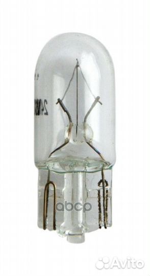 Лампа накаливания SVS 24V W3W W2.1х9.5d 0200127