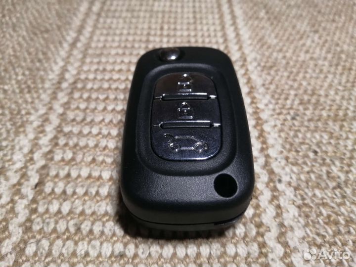 Renault Megane III / Fluence Remote Key 3 buttons
