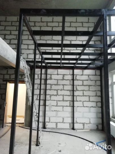 Антресольный этаж / межэтажные перекрытия