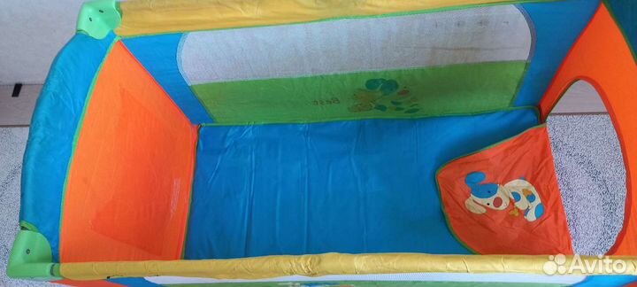 Манеж кровать складной