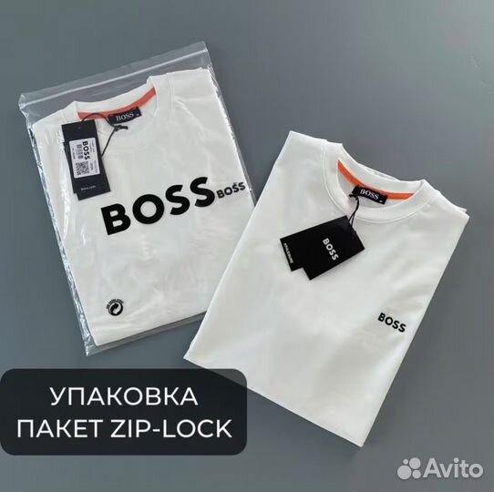 Футболка мужская boss Турция