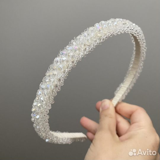 Ободок для волос ручной работы