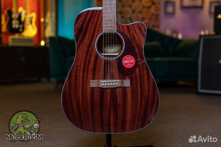 Fender CD-60SCE All Mahogany