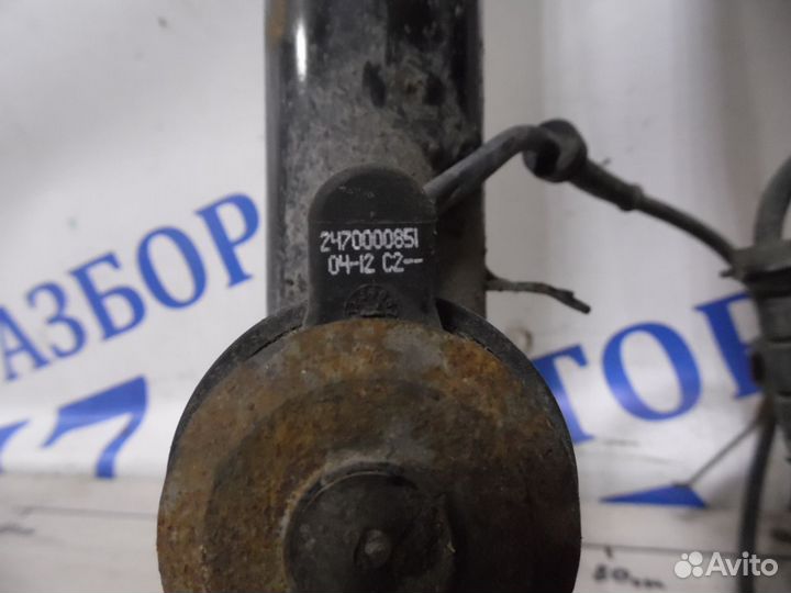 Задняя стойка амортизатор киа кворис kia quoris