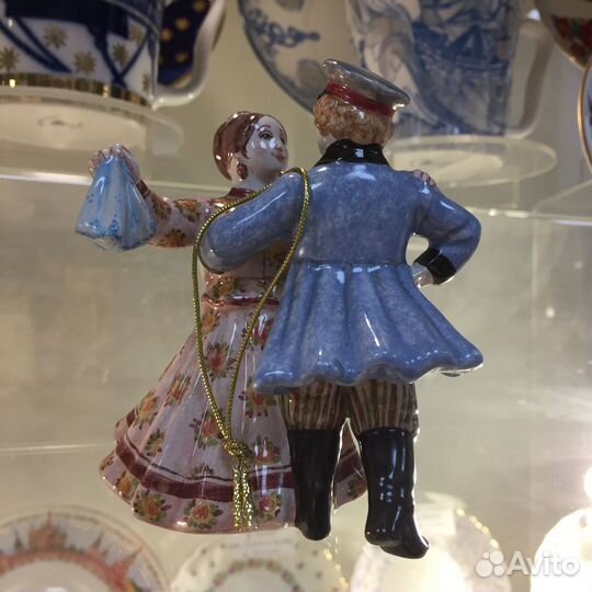 Майолика скульптура кадриль