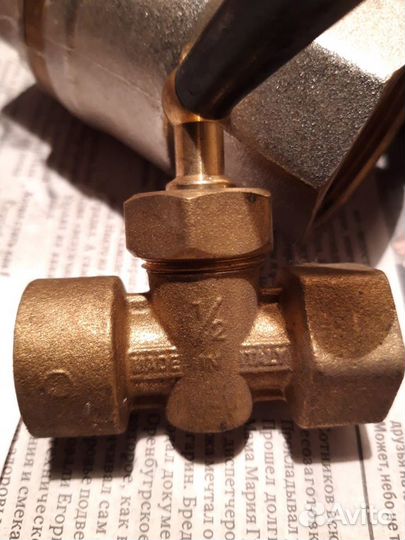 Кран шаровый