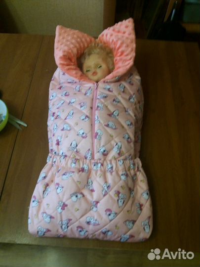 Конверт на выписку, одеяло детское