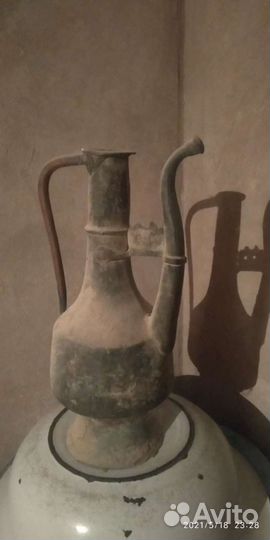 Самовар антиквариат и кувшины старинные