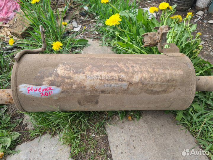 Глушитель в сборе Renault Fluence седан M4R 2011