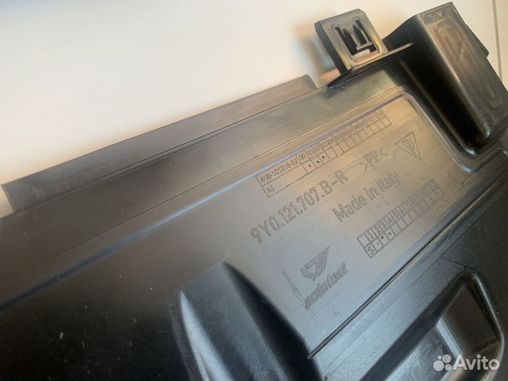 Воздуховод Радиатора Центральный Порше Кайен E3