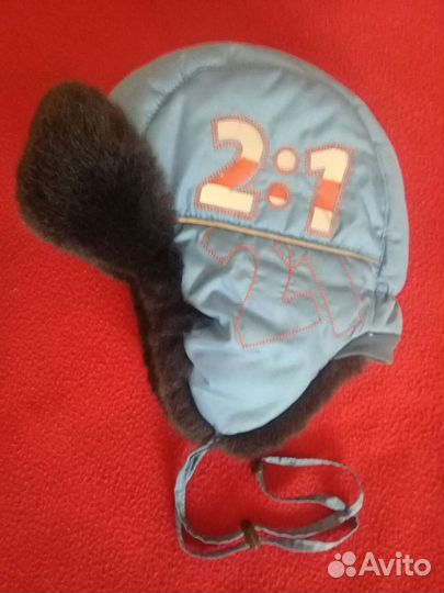 Шапка ушанка Чудо кроха