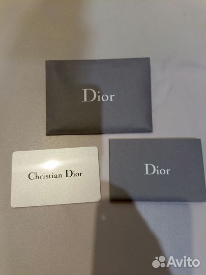 Christian Dior карта, инструкция