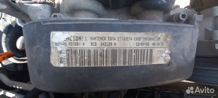 Двигатель Volkswagen Golf 4 1,6 BCB