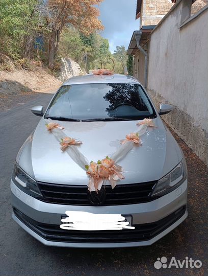 Свадебные украшения на машину кольца