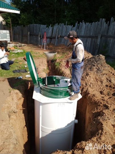 Автономная канализация (не кольца),септик под ключ