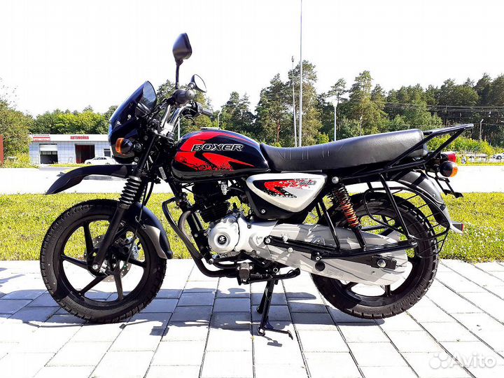 Мотоцикл Bajaj Boxer BM 150 X Черный