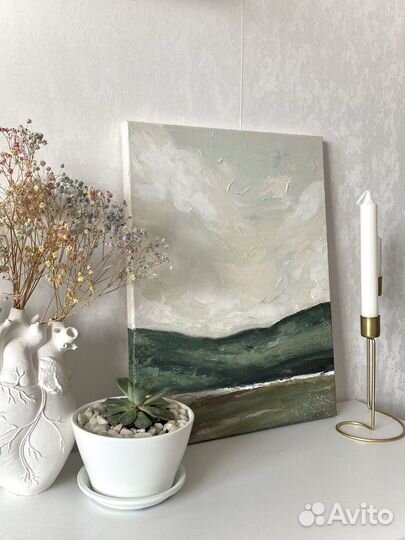 Картина интерьерная текстурная пейзаж