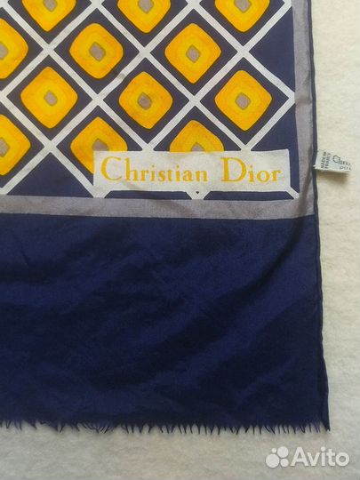 Шелковый шарф Christian Dior