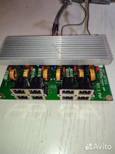 Плата в сборе 6 каналов класс D