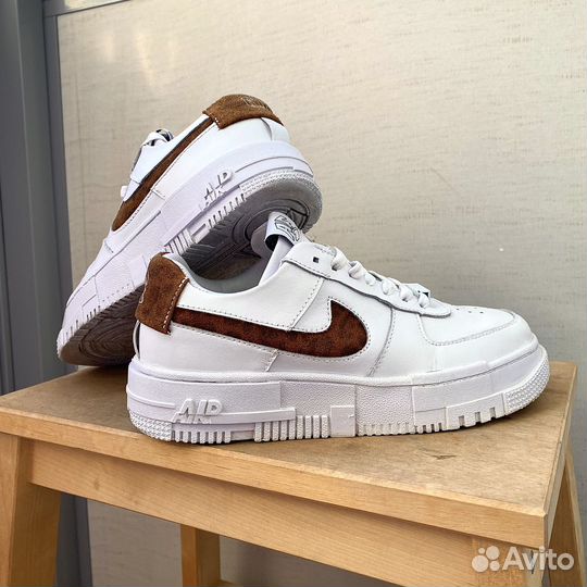 Nike air force 1 low леопард