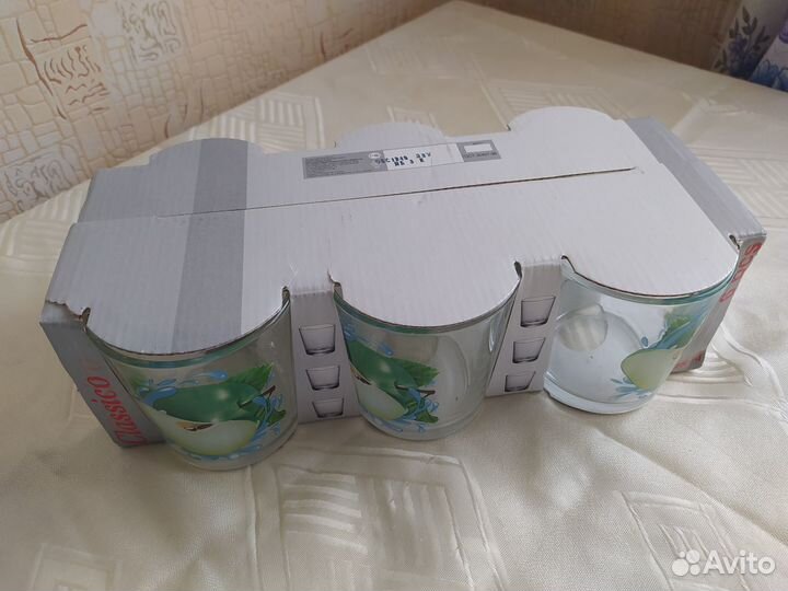 Наборы термостойкой посуды для свч и стаканов