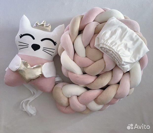 Бортик косичка