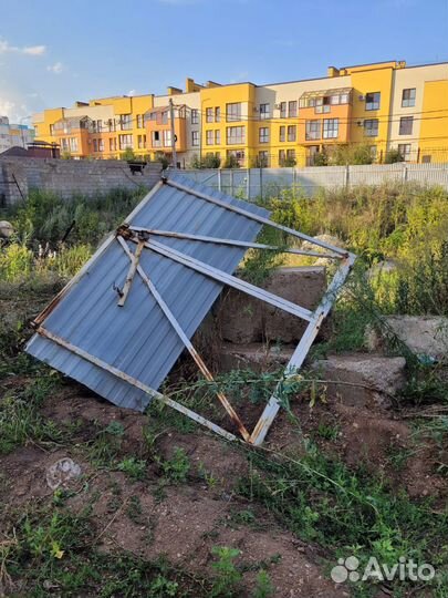 Ворота распашные бу