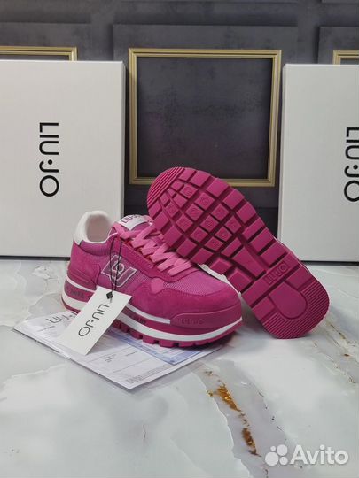 Кроссовки женские Liu Jo розовые LJ1