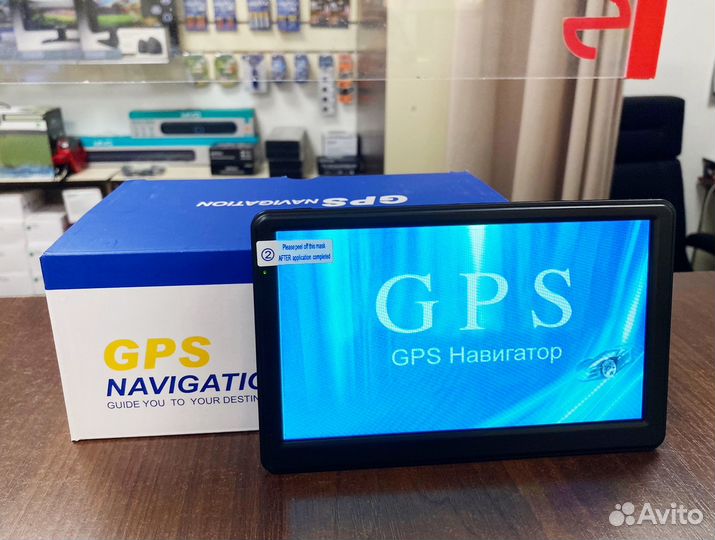 Автомобильный навигатор GPS-720 7