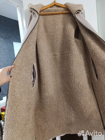 Дубленка двухсторонняя новая