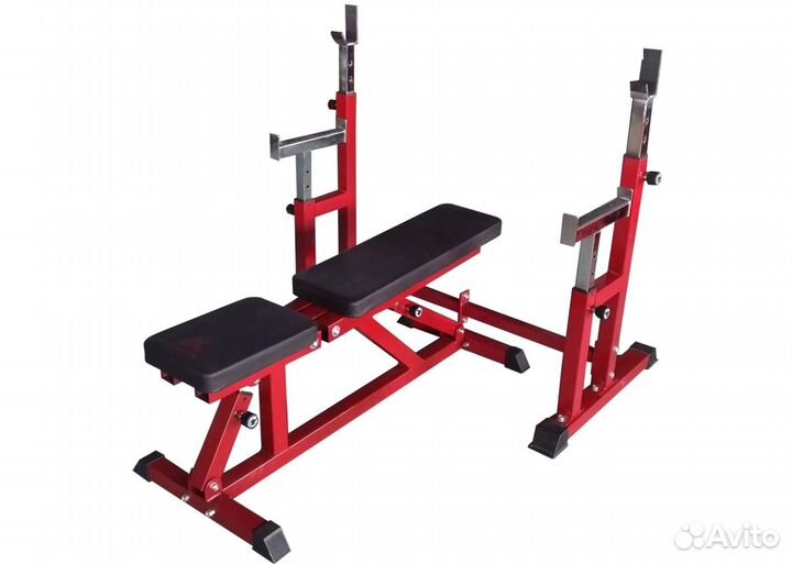 Силовая скамья со стойкой